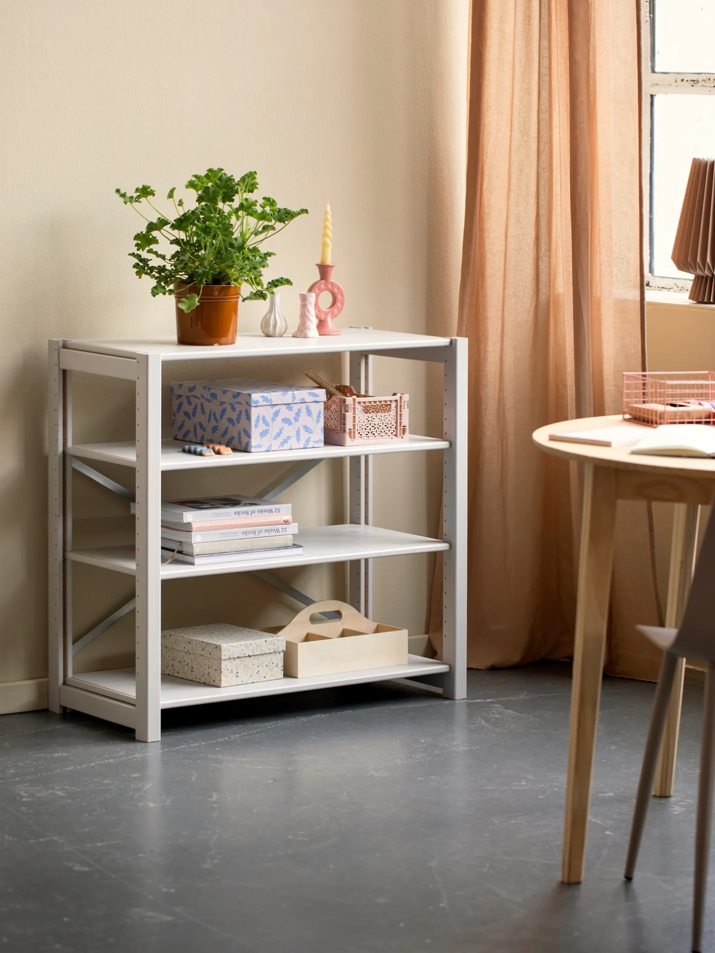 Outlet Søstrene Grene Schweiz Regal Off White