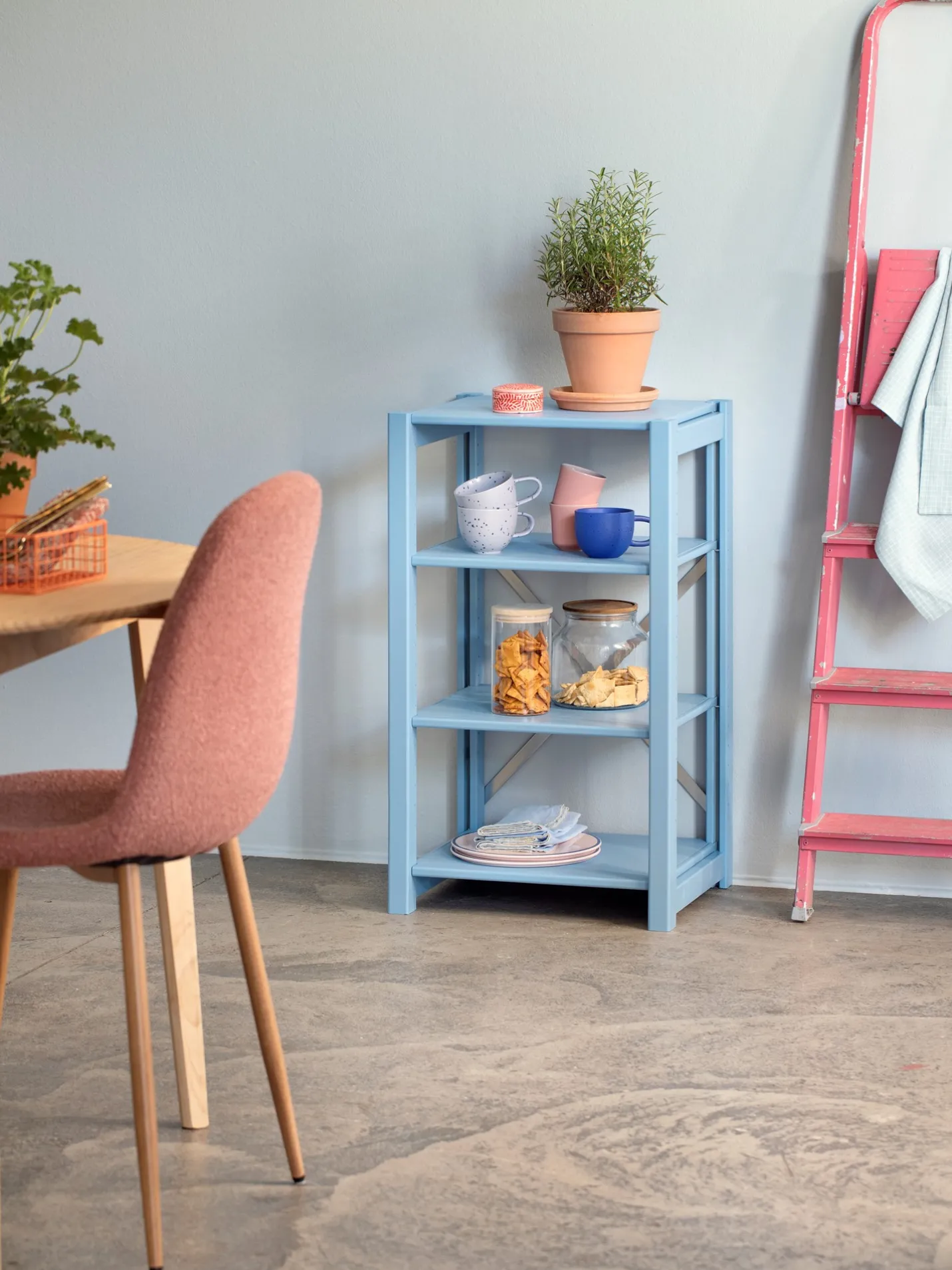 Søstrene Grene Schweiz Regal Smokey Blue