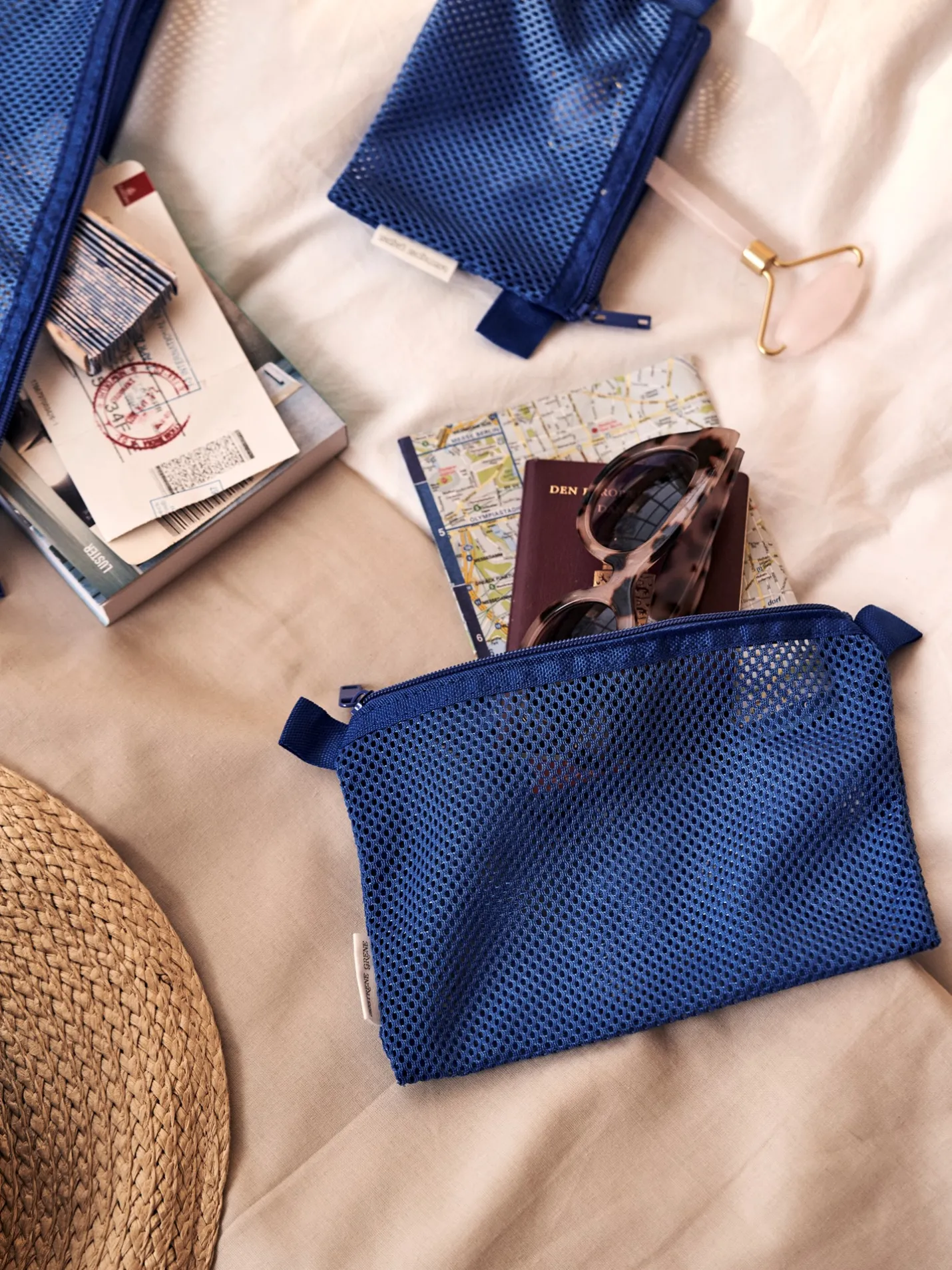 Søstrene Grene Schweiz Reisetaschen-Set Blue