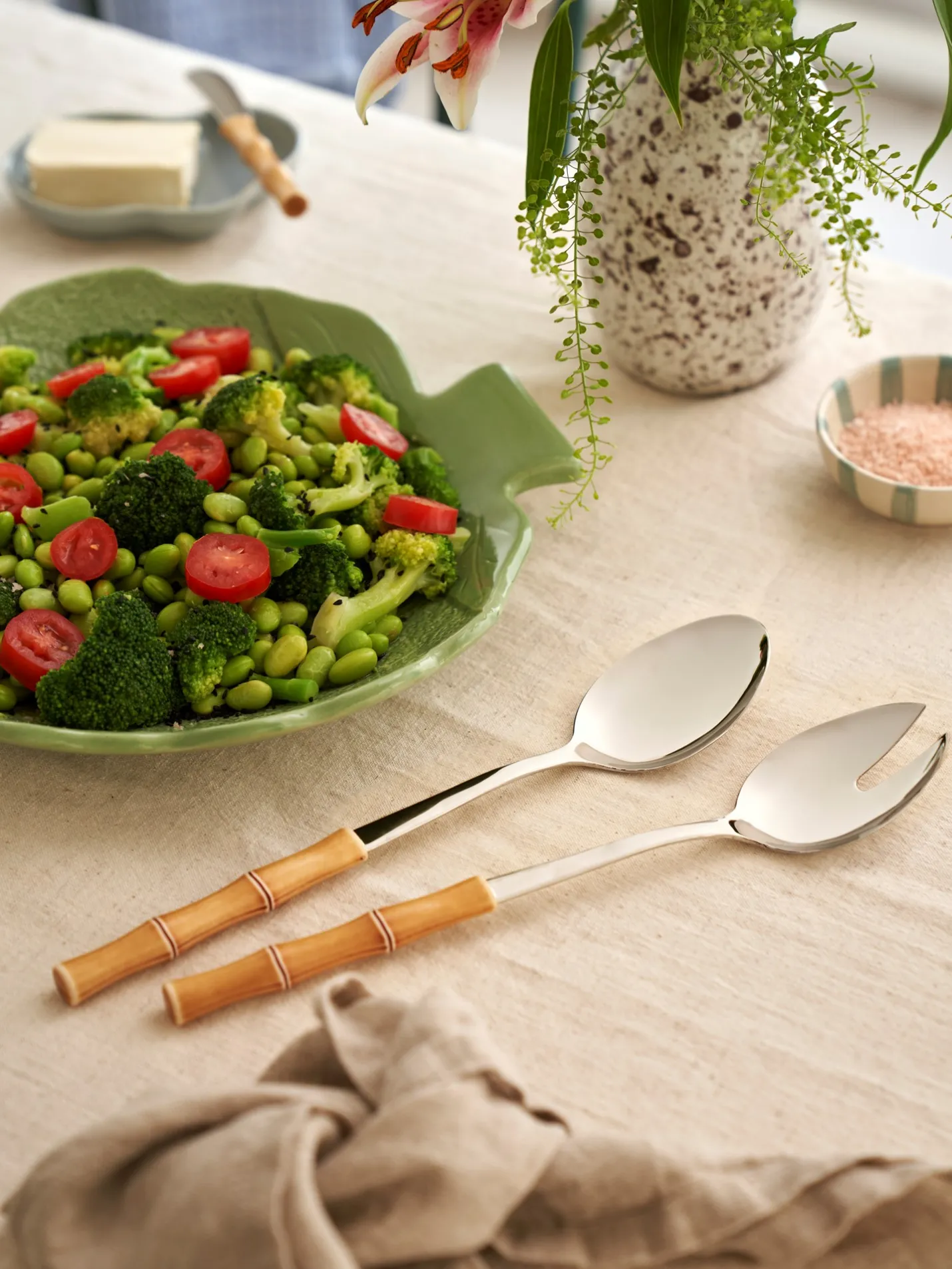 Sale Søstrene Grene Schweiz Salatlöffel Bamboo Nature