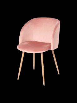 Outlet Søstrene Grene Schweiz Samtstuhl Dark Rose