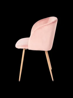 Outlet Søstrene Grene Schweiz Samtstuhl Dark Rose