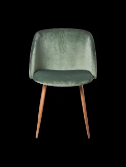 Discount Søstrene Grene Schweiz Samtstuhl Pine Green