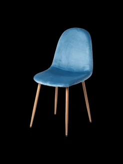 New Søstrene Grene Schweiz Samtstuhl Storm Blue