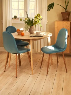New Søstrene Grene Schweiz Samtstuhl Storm Blue
