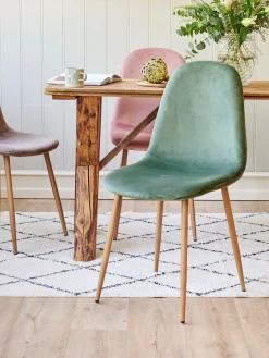 Søstrene Grene Schweiz Samtstuhl Pine Green