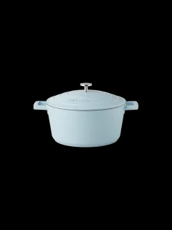 Sale Søstrene Grene Schweiz Schmortopf Mit Deckel 4 L Milky Blue