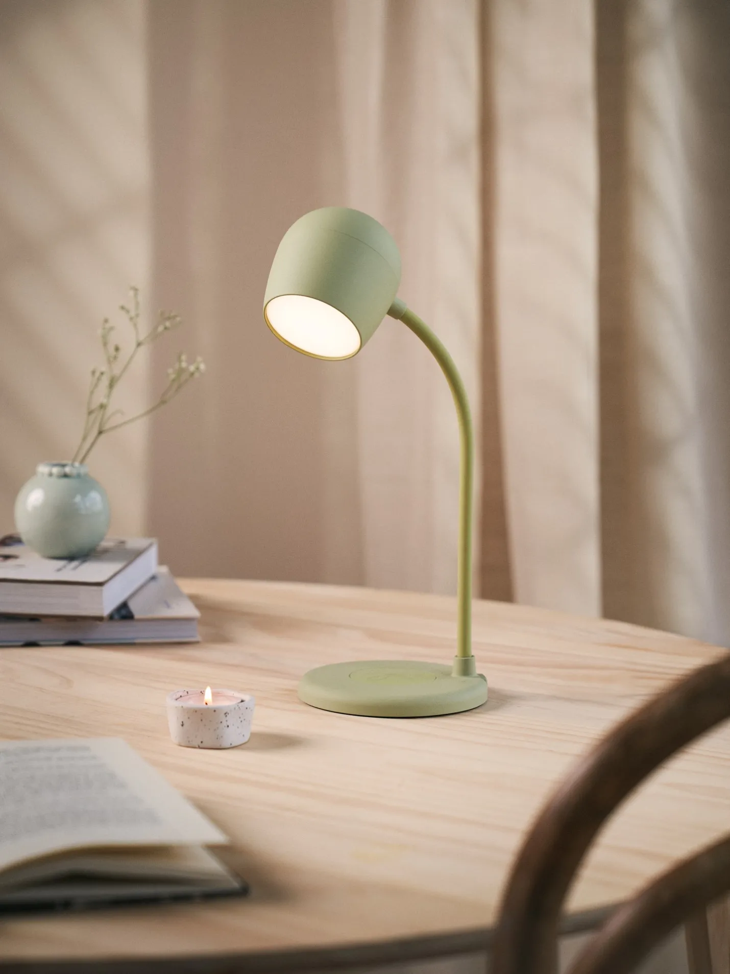 Online Søstrene Grene Schweiz Schreibtischlampe Mit Lautsprecher Milky Green