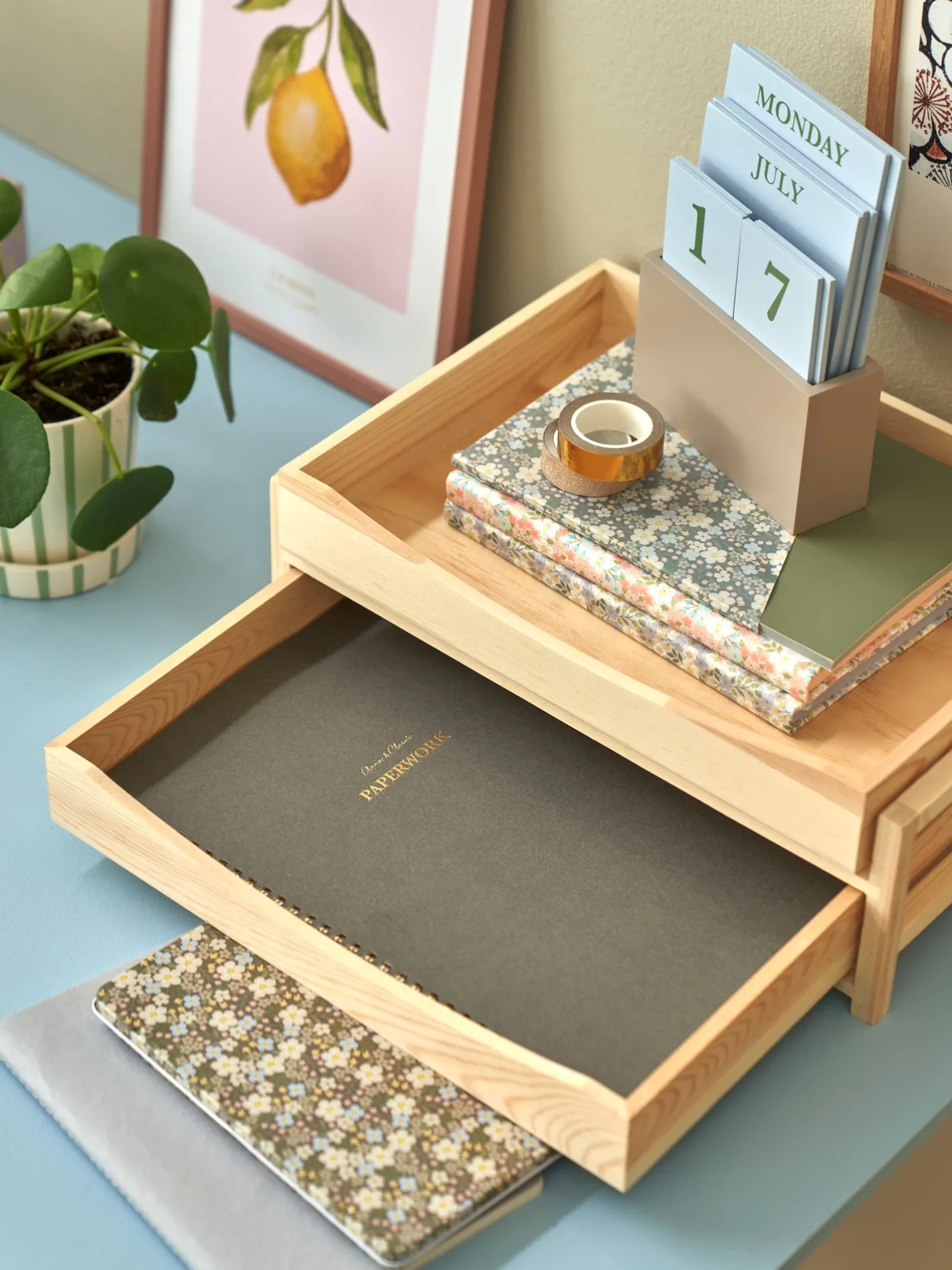 Clearance Søstrene Grene Schweiz Schreibtisch-Organiser Nature