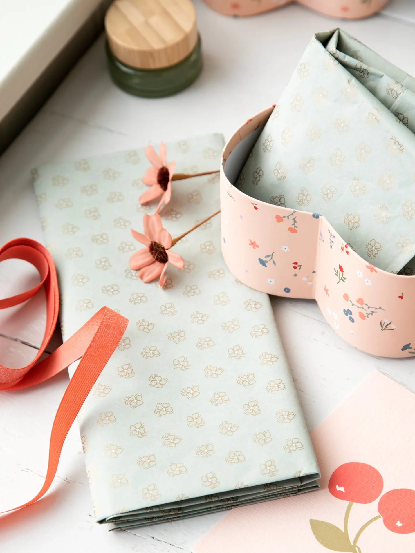 Online Søstrene Grene Schweiz Seidenpapier Dusty Green