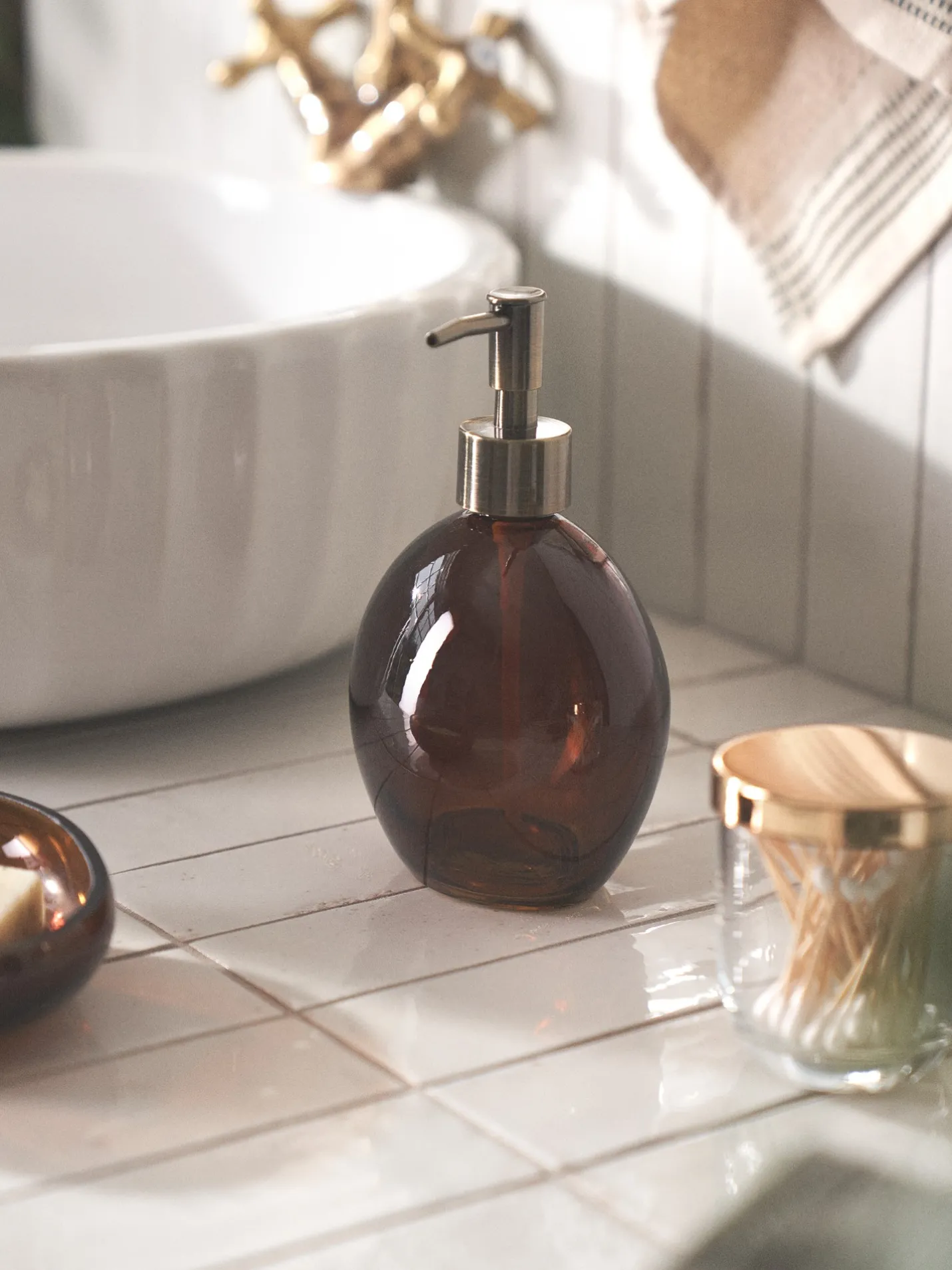 Outlet Søstrene Grene Schweiz Seifenspender Brown