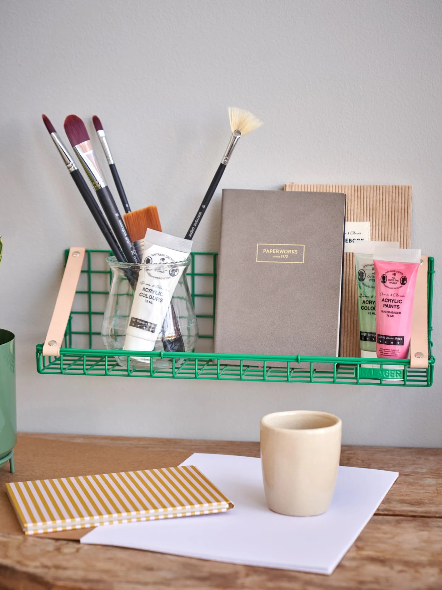 Discount Søstrene Grene Schweiz SHELF Wandregal Green