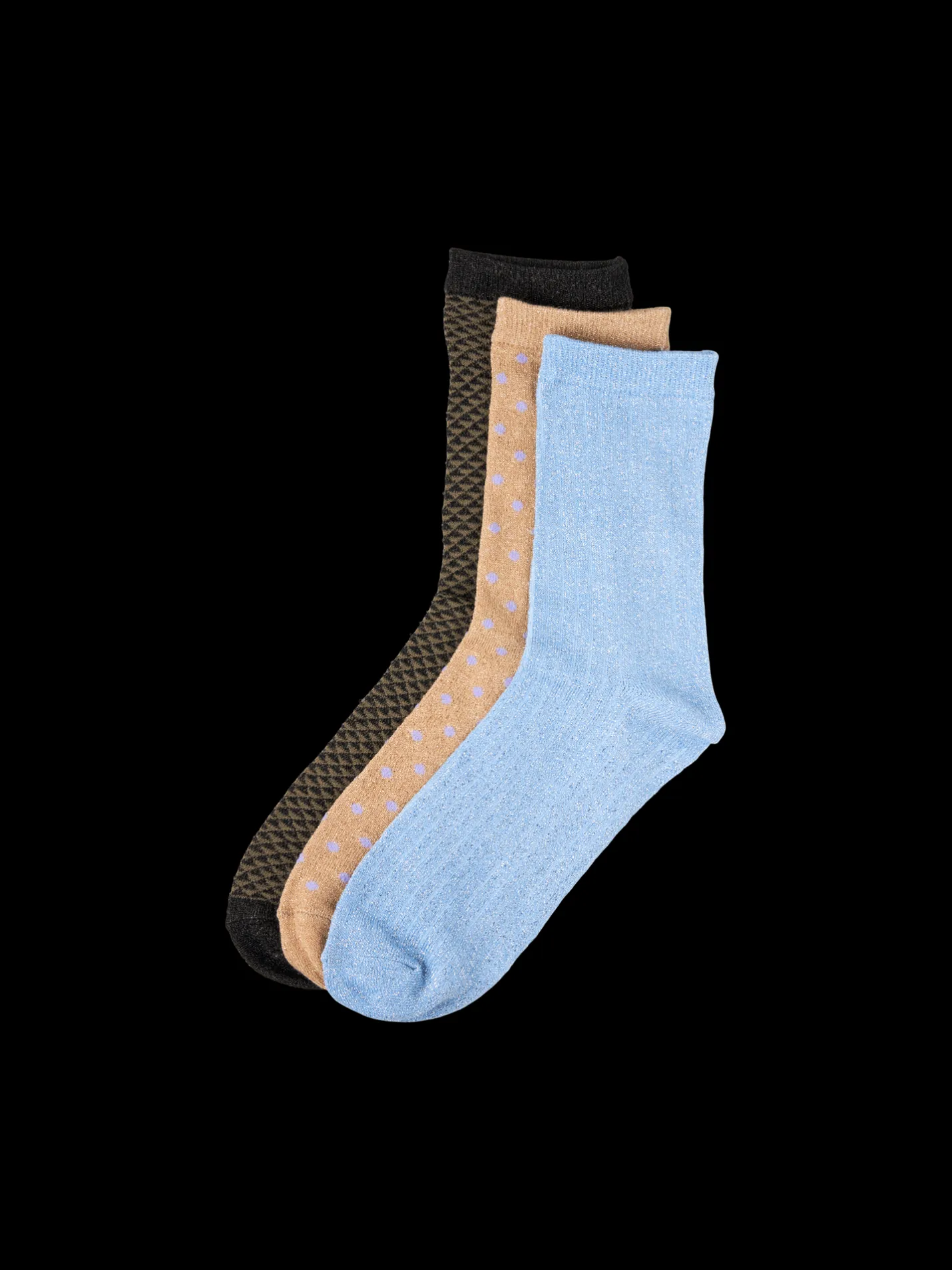 Søstrene Grene Schweiz Socken 39/41 3er-Pack Multi