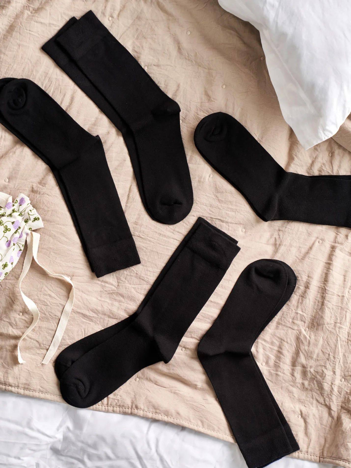 Clearance Søstrene Grene Schweiz Socken 5er-Pack 39/42 Black