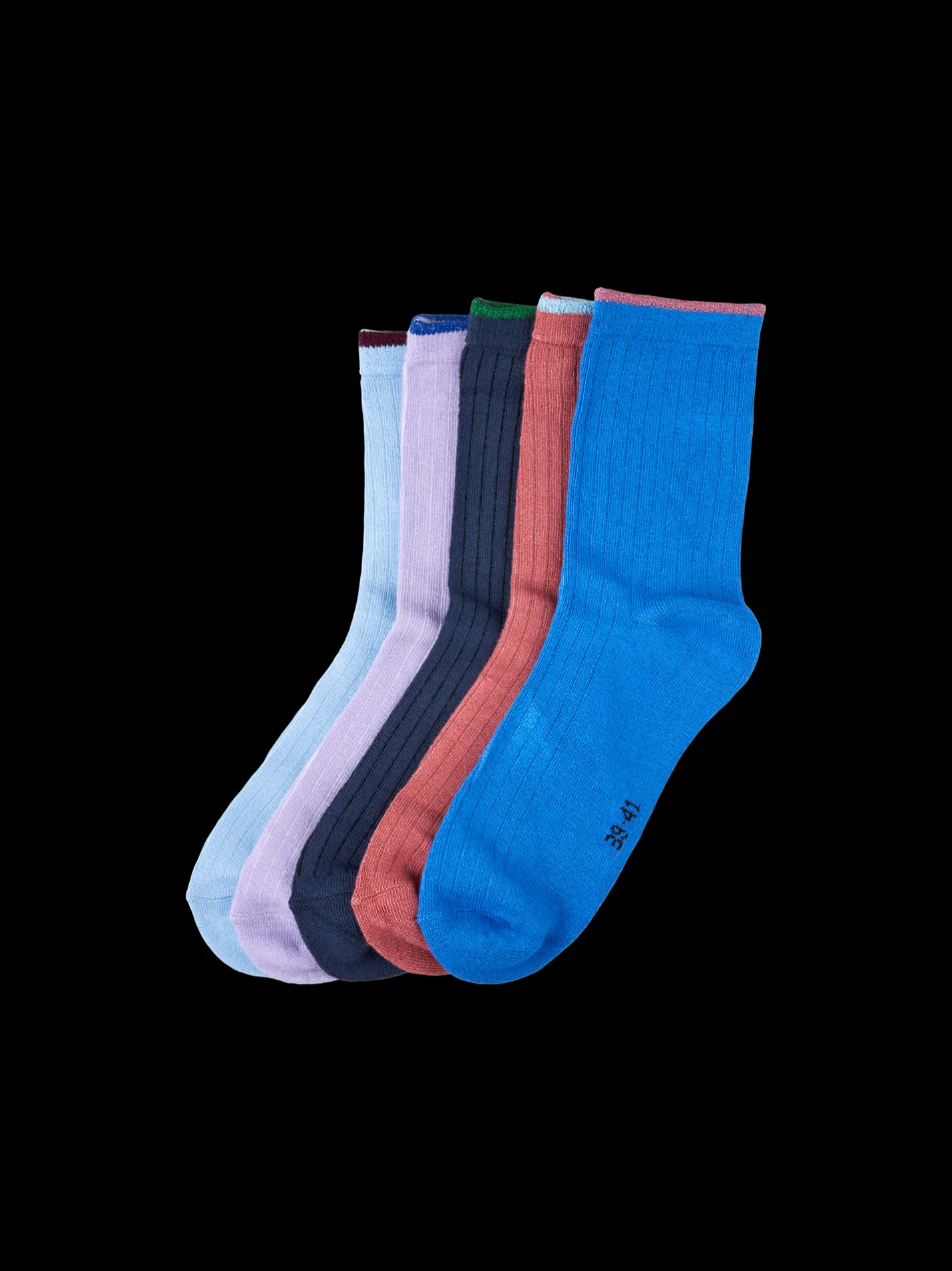New Søstrene Grene Schweiz Socken 5er-Pack 39/41 Multi