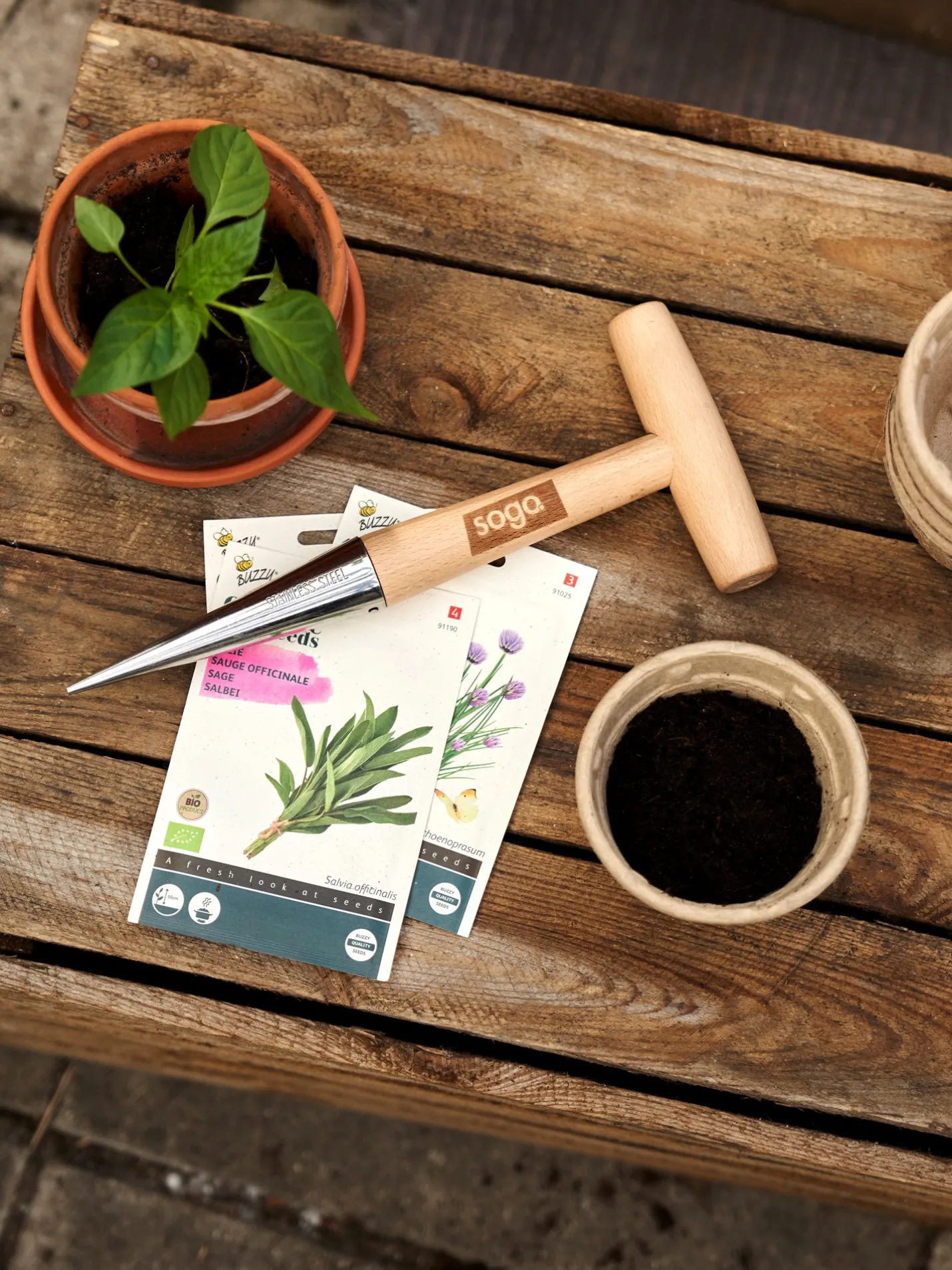 Sale Søstrene Grene Schweiz SOGO Pflanzholz Nature