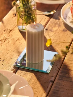 Clearance Søstrene Grene Schweiz Spiegelteller Für Kerzen Silver