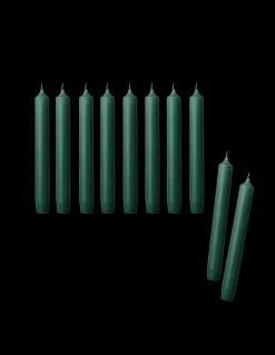 Outlet Søstrene Grene Schweiz Stabkerzen 19 Cm 10er-Pack Green