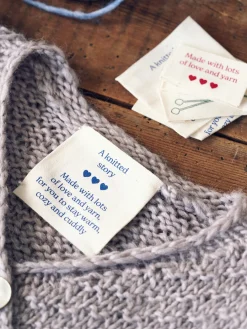Discount Søstrene Grene Schweiz Stoffetiketten Für DIY Off White