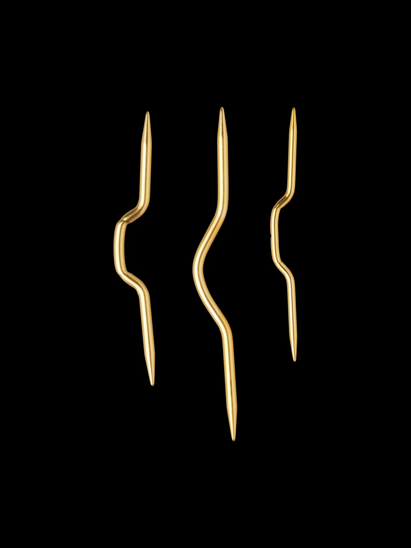 Clearance Søstrene Grene Schweiz Stricknadeln Für Zopfmuster Gold
