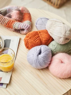 Clearance Søstrene Grene Schweiz Strickwolle Burned Orange