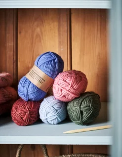 New Søstrene Grene Schweiz Strickwolle Rose