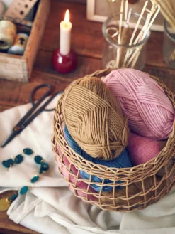 Online Søstrene Grene Schweiz Strickwolle Curry