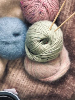 Sale Søstrene Grene Schweiz Strickwolle Dusty Green