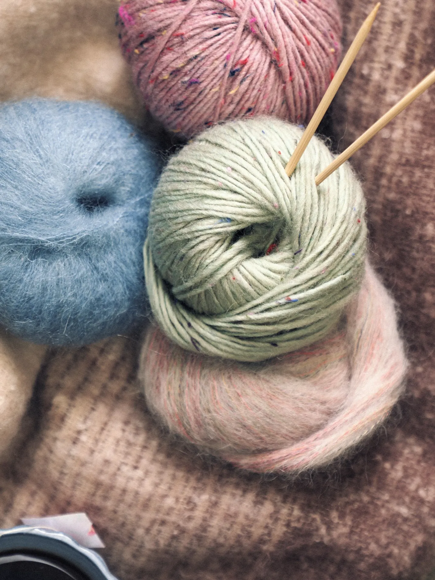 Sale Søstrene Grene Schweiz Strickwolle Dusty Green