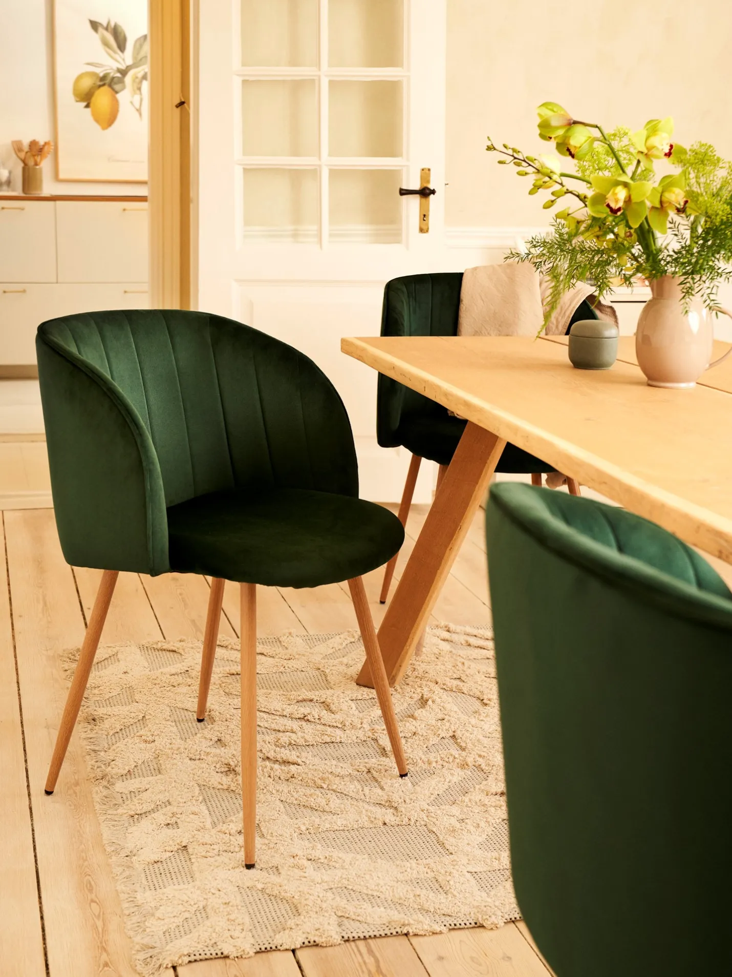 Hot Søstrene Grene Schweiz Stuhl Pine Green