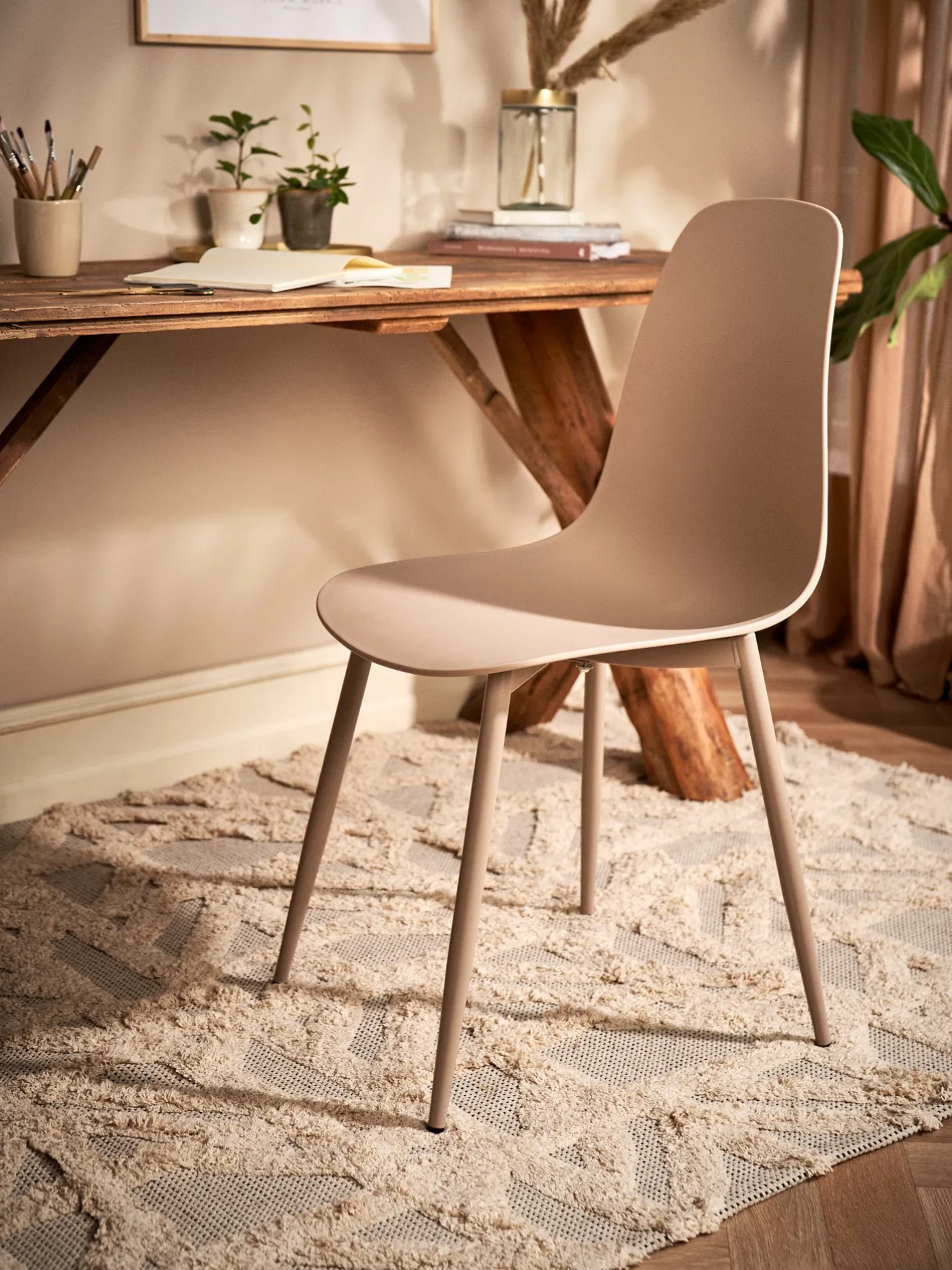 Online Søstrene Grene Schweiz Stuhl 2er-Pack Mocha