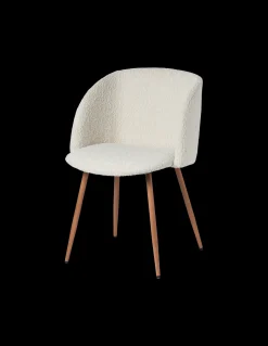 Best Søstrene Grene Schweiz Stuhl Mit Bouclé-Stoff Off White