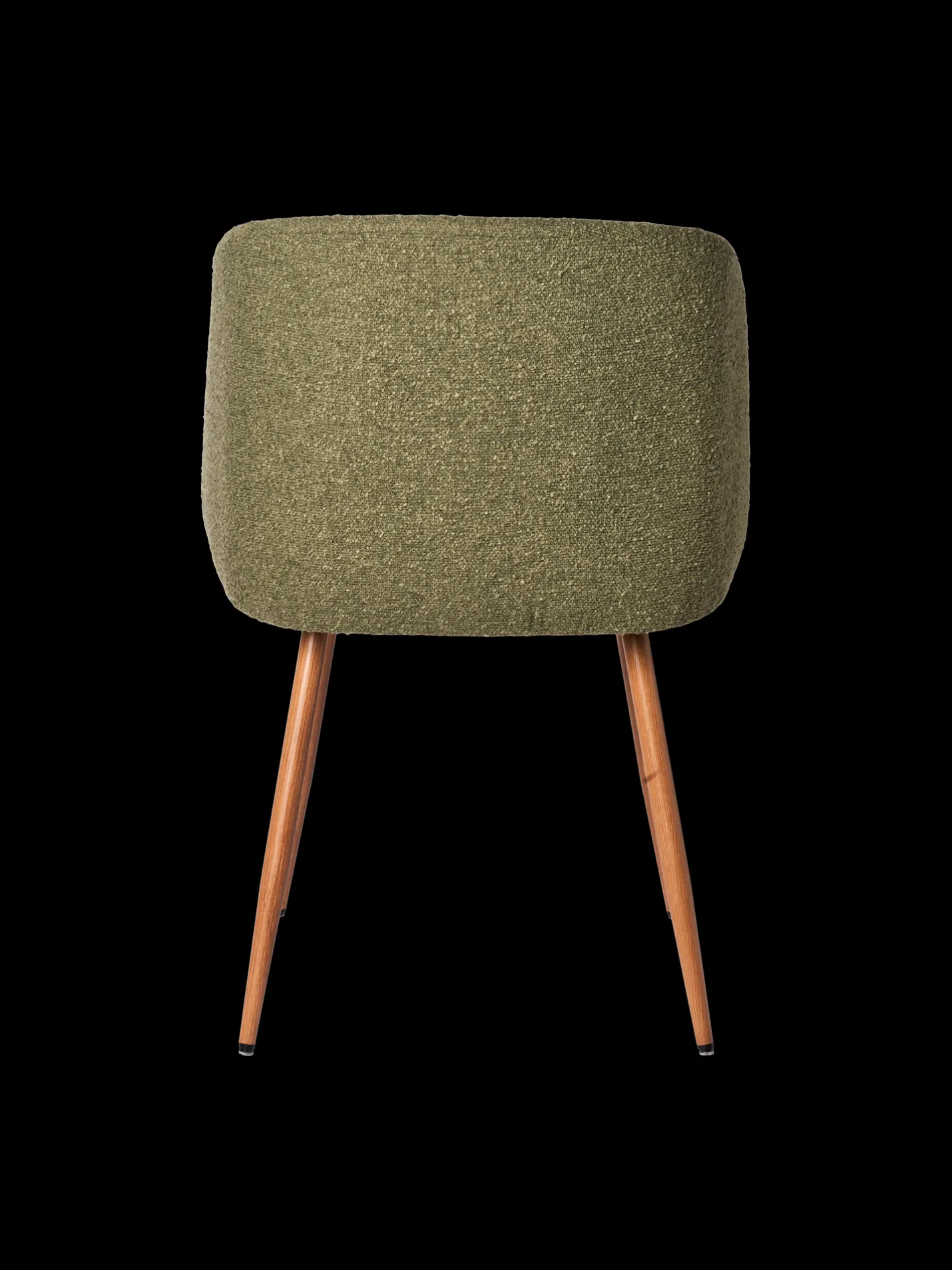 Sale Søstrene Grene Schweiz Stuhl Mit Bouclé-Stoff Olive Green
