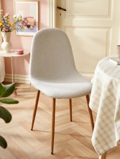 Discount Søstrene Grene Schweiz Stuhl Mit Boucléstoff Silver Grey