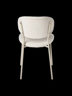 Online Søstrene Grene Schweiz Stuhl Mit Bouclé-Stoff 2er-Pack Off White