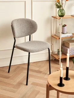 Hot Søstrene Grene Schweiz Stuhl Mit Bouclé-Stoff 2er-Pack Grey