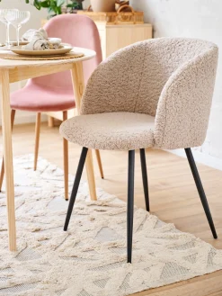Sale Søstrene Grene Schweiz Stuhl Mit Teddystoff-Bezug