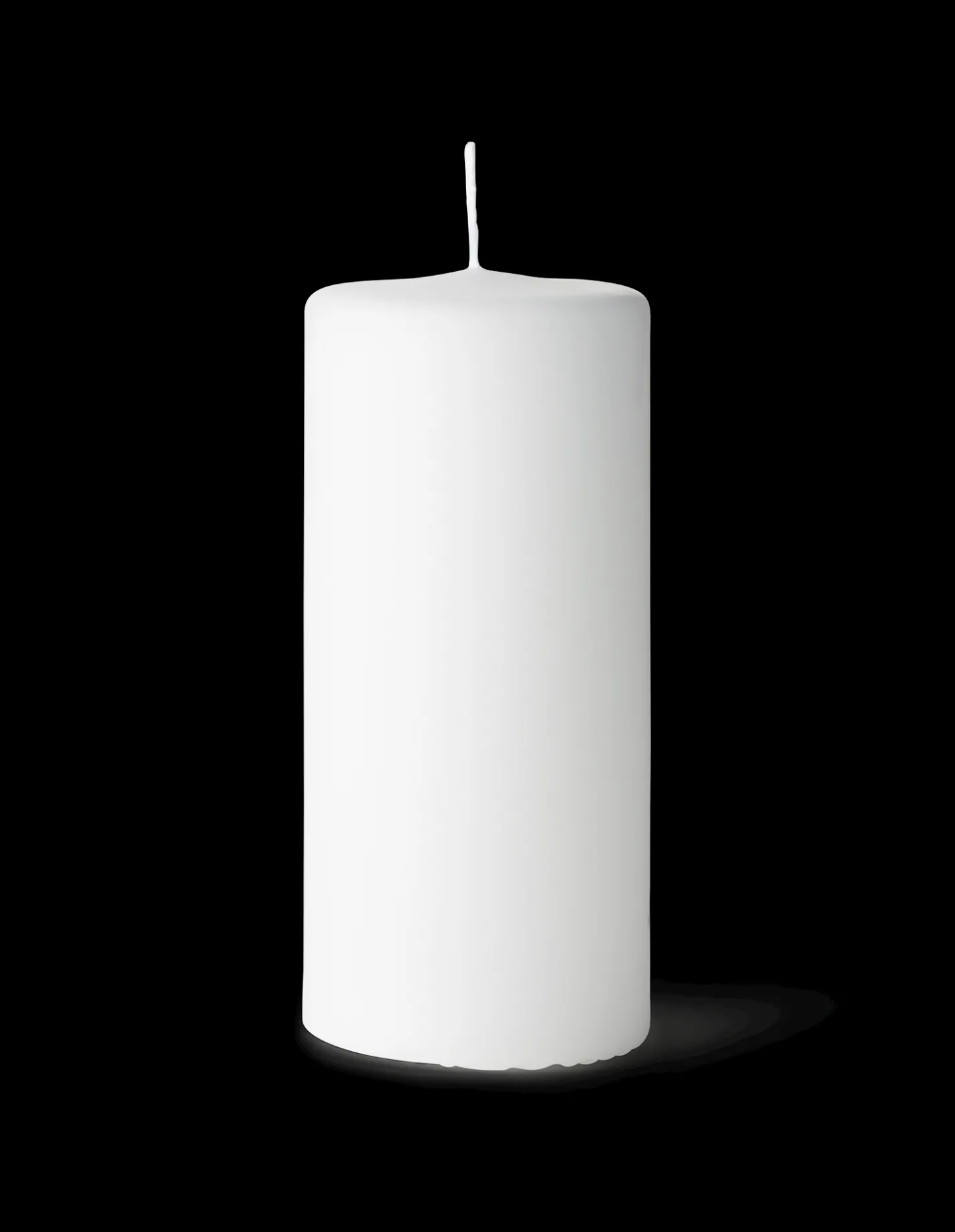 New Søstrene Grene Schweiz Stumpenkerze 15 Cm White