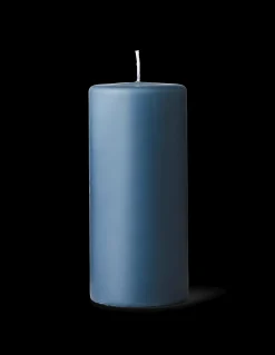Søstrene Grene Schweiz Stumpenkerze 15 Cm Stone Blue