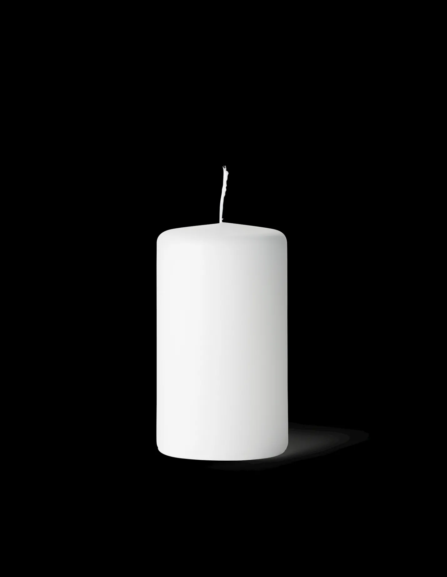 Hot Søstrene Grene Schweiz Stumpenkerze 10 Cm White
