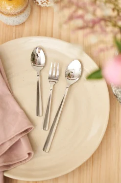 Clearance Søstrene Grene Schweiz Teelöffel Mit Glänzender Oberfläche Silver