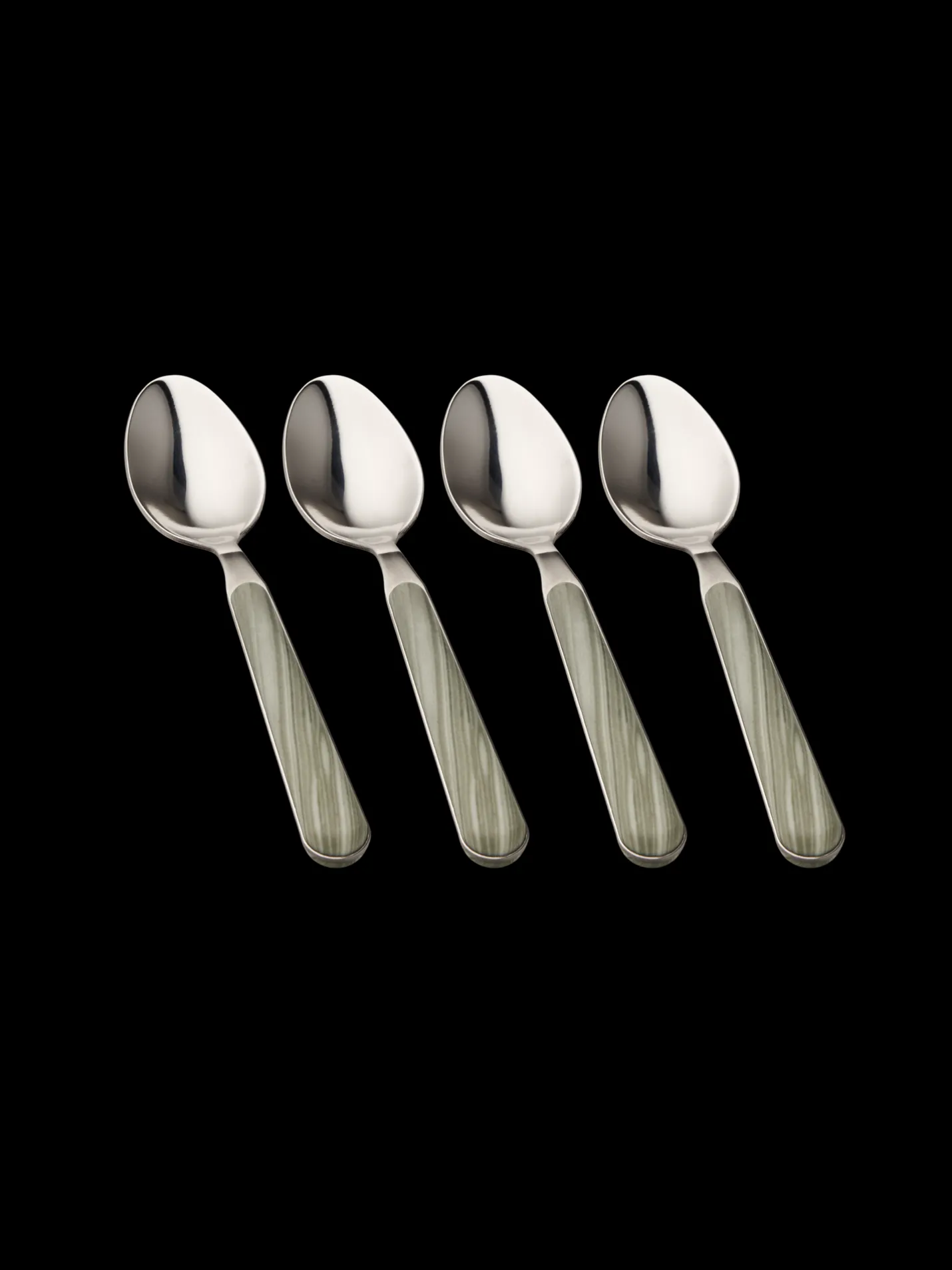 Best Søstrene Grene Schweiz Teelöffel-Set Texture Legno Milky Green