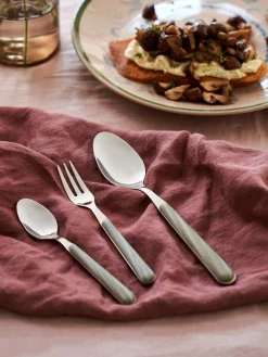 Best Søstrene Grene Schweiz Teelöffel-Set Texture Legno Milky Green