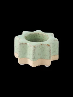 Clearance Søstrene Grene Schweiz Teelichthalter Moss Green