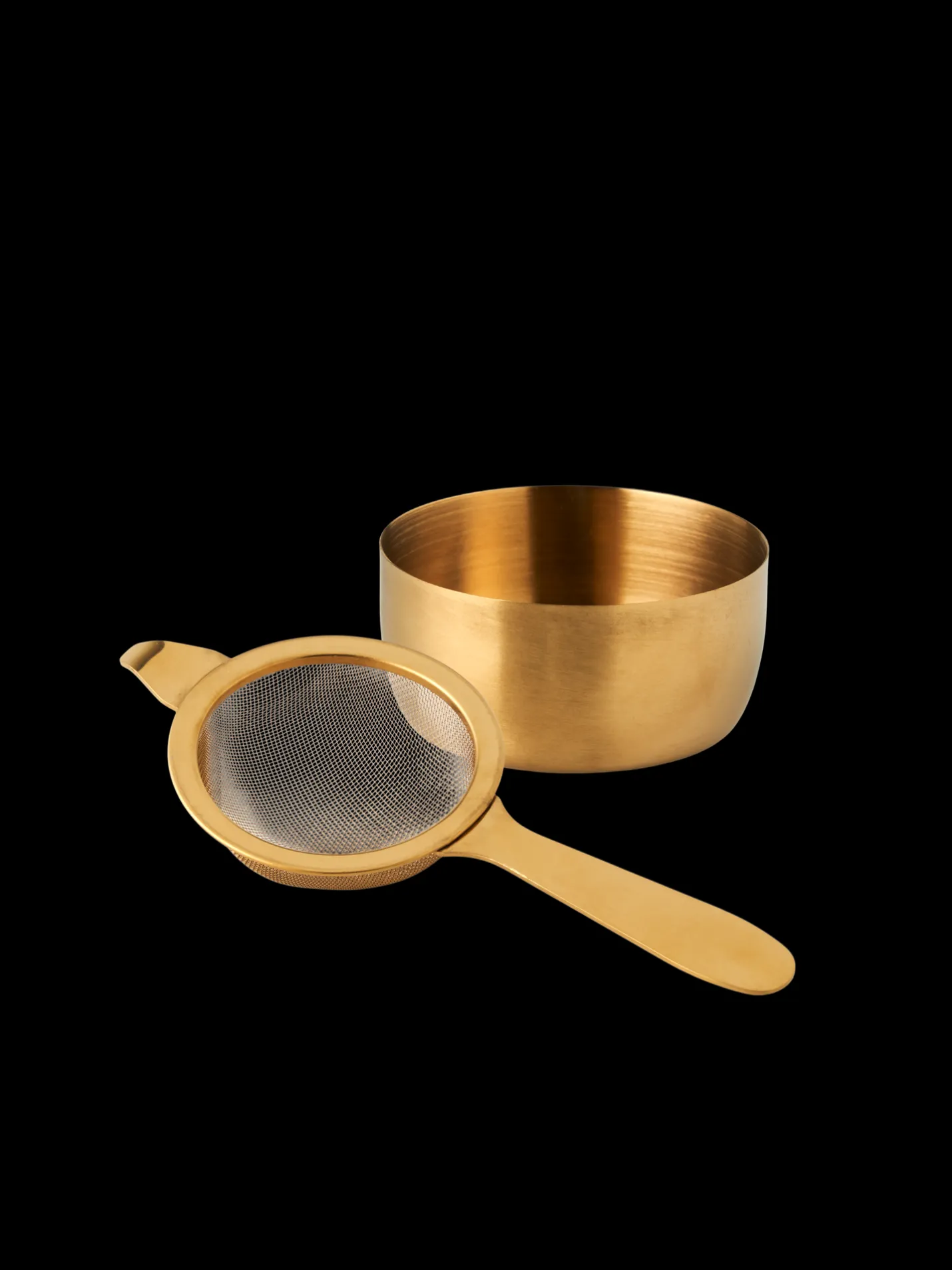 Clearance Søstrene Grene Schweiz Teesieb-Set Brass