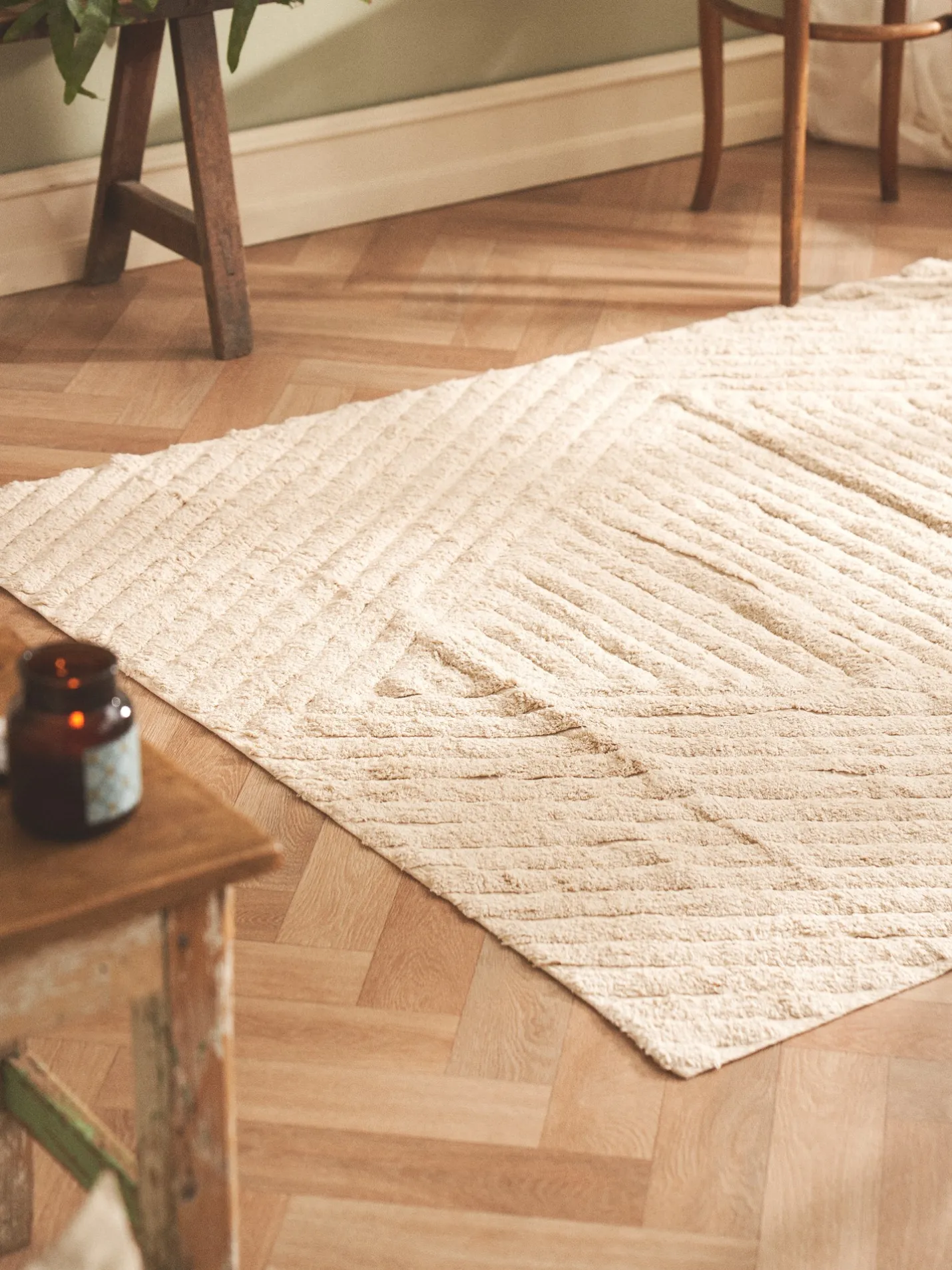 Outlet Søstrene Grene Schweiz Teppich Off White
