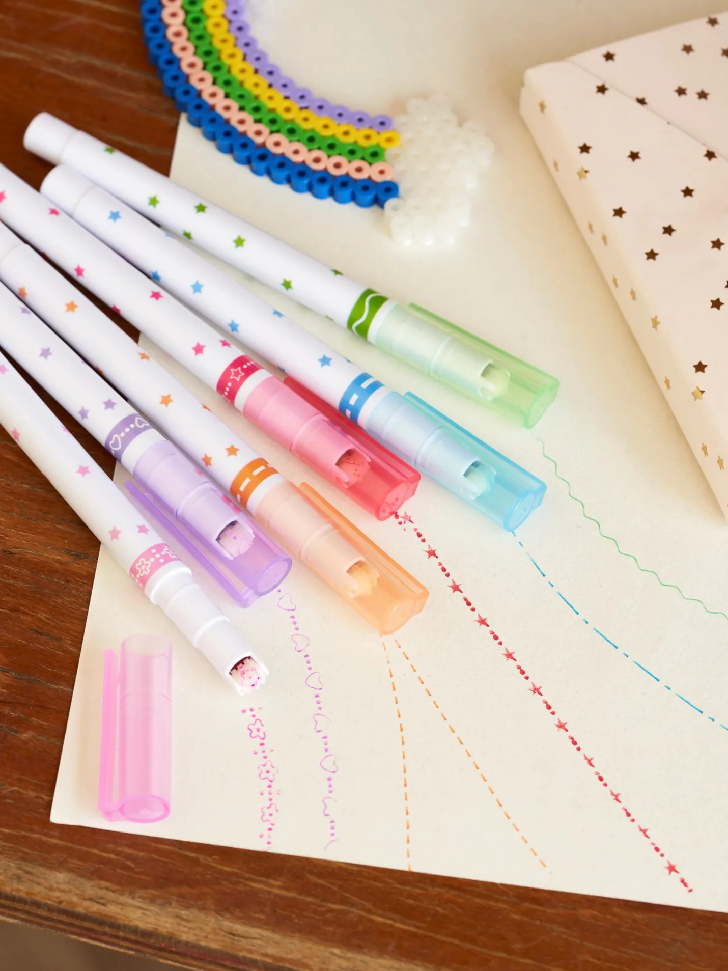 Outlet Søstrene Grene Schweiz Textmarker-Set 6er-Pack Multi