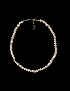 Sale Søstrene Grene Schweiz Timeless Pearl Halskette Off White