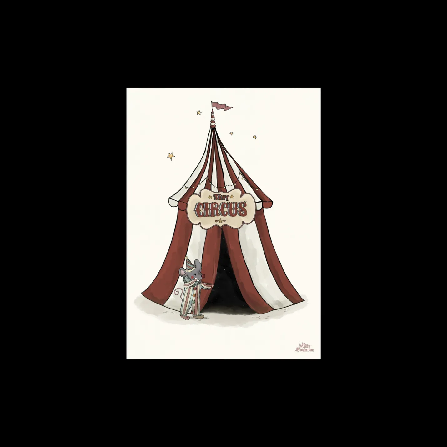 Clearance Søstrene Grene Schweiz Tiny Circus A3 Multi