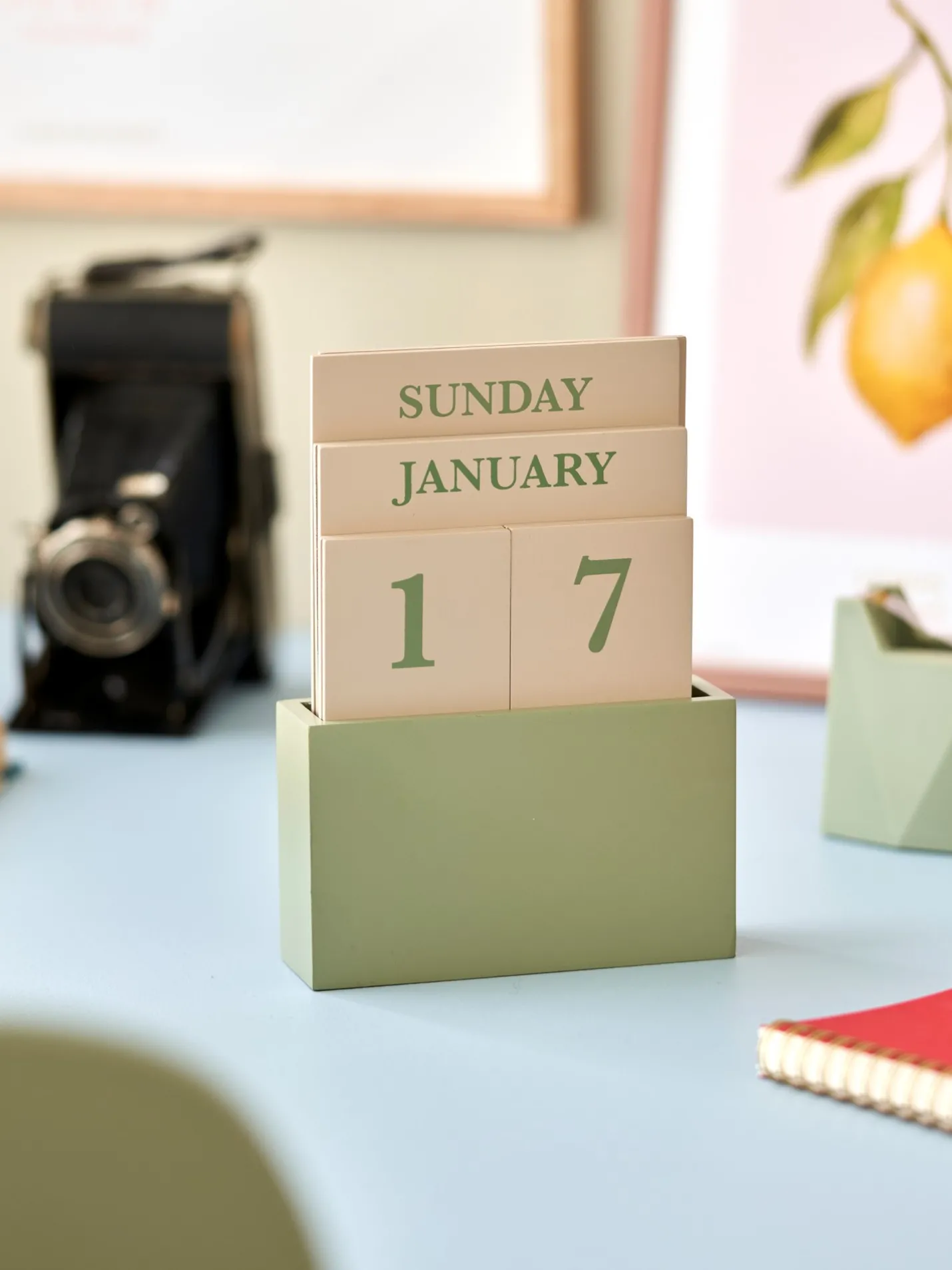 Best Søstrene Grene Schweiz Tischkalender Ice Blue